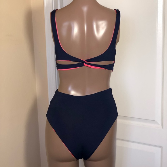 L*Space Rita Reversible Cut Out Monokini Swimsuit - Picture 3 of 5